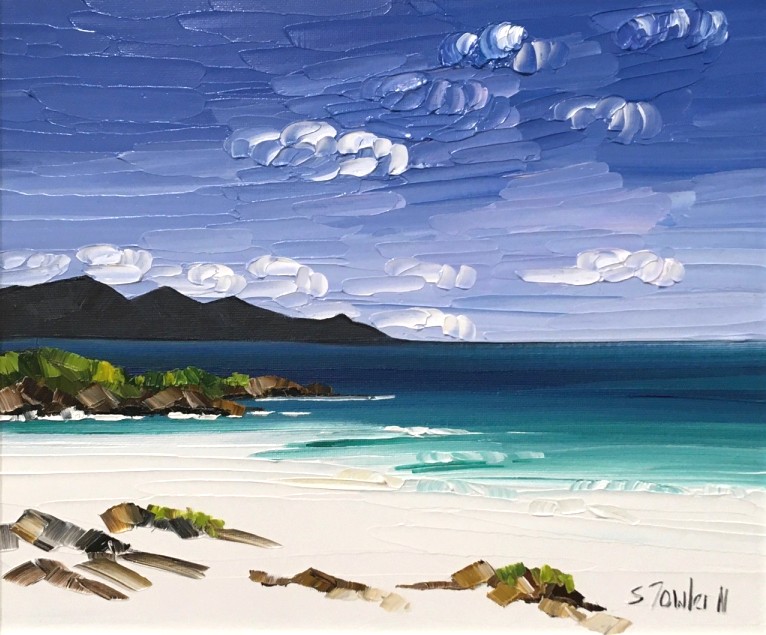 'Scarista Beach, Harris' by artist Sheila Fowler